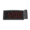 NEW products mini portable digital multi-functions fm radio alarm clock with projection for Bedroom, Kitchen, Hotel, Table, Desk
