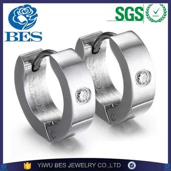 Single Stone Earring Designs Stainless Steel Hoop Earrings Small Single Stone Earring Designs Stainless Steel Hoop Earrings Small Women Gold Costume Jewellery Whole