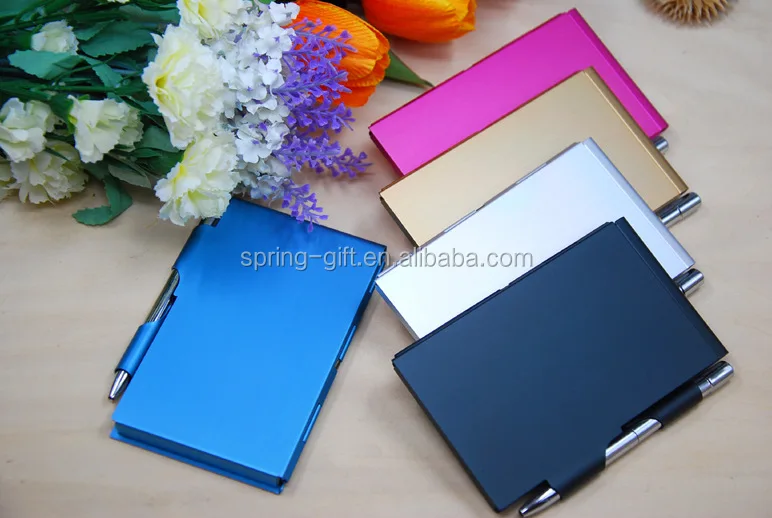 Aluminum Alloy Pen Notes Book Holder Free Multifunction Notepad Buy