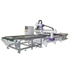 CNC wood router machine automatic production line vacuum table auto tool change