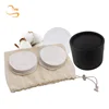 Amazon Hot Sale Organic 8cm Bamboo Cotton Facial Cleansing Pad Reusable Make Up Remover Pads