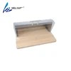 2018 factory commercial stainless steel food grade bread box bread bin food storage box