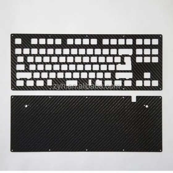 Oem Custom Mechanical Cnc Machining Keyboard Cases Twill Matte Glossy