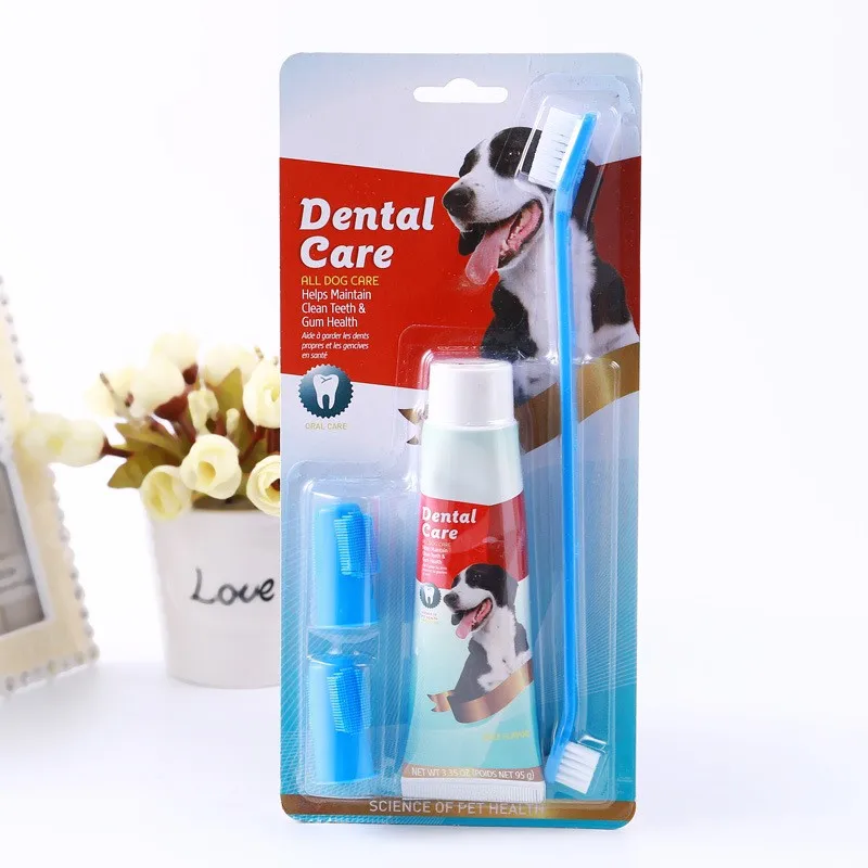 Pet Dog Toothbrush Sets With Toothpaste Inside Buy Dog Toothbrush
