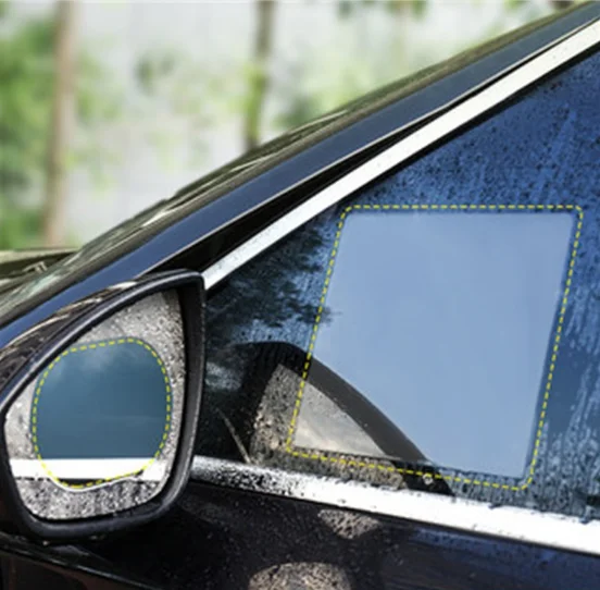 防雾膜防眩光防水防雨汽车侧窗防雾膜