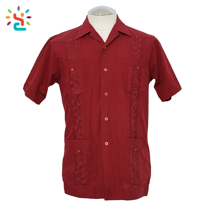 camisas rojas para hombre