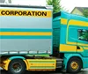 Cold Resistant Tarpaulin Container Truck Side Curtains Tarps