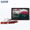 10.1inch full new lcd screen restaurant table video external push button lcd advertising player media player
