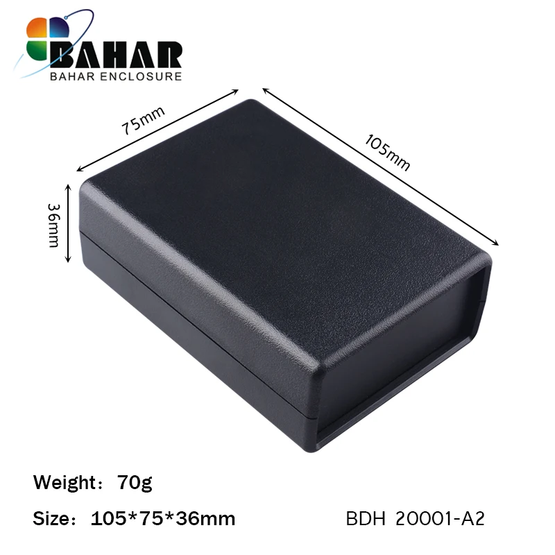 BDH 20001 ABS plastic electronic desktop enclosure box