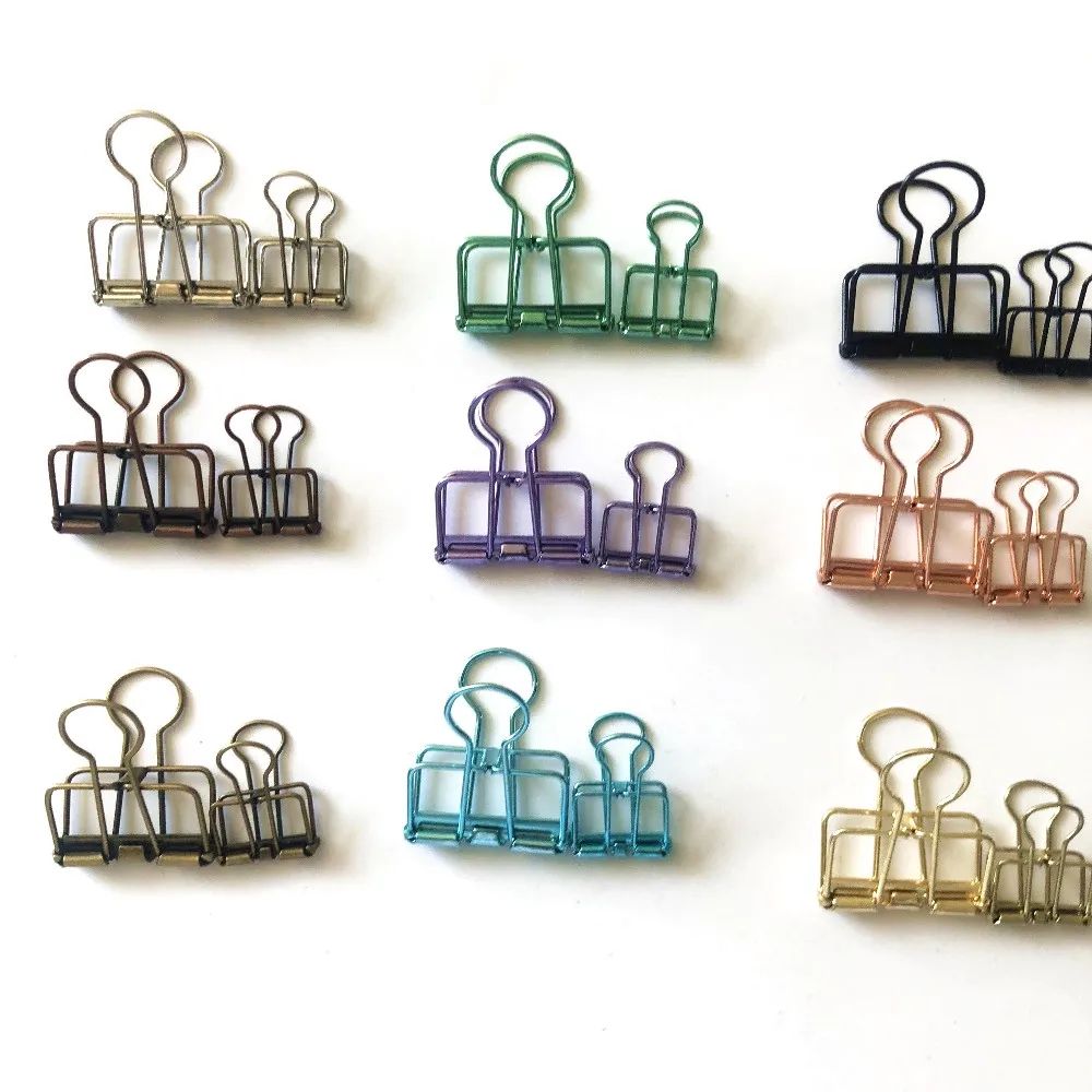 Different Sizes Of Binder Clips Assorted Sizes Clip 15mm 19mm 25mm 32mm 