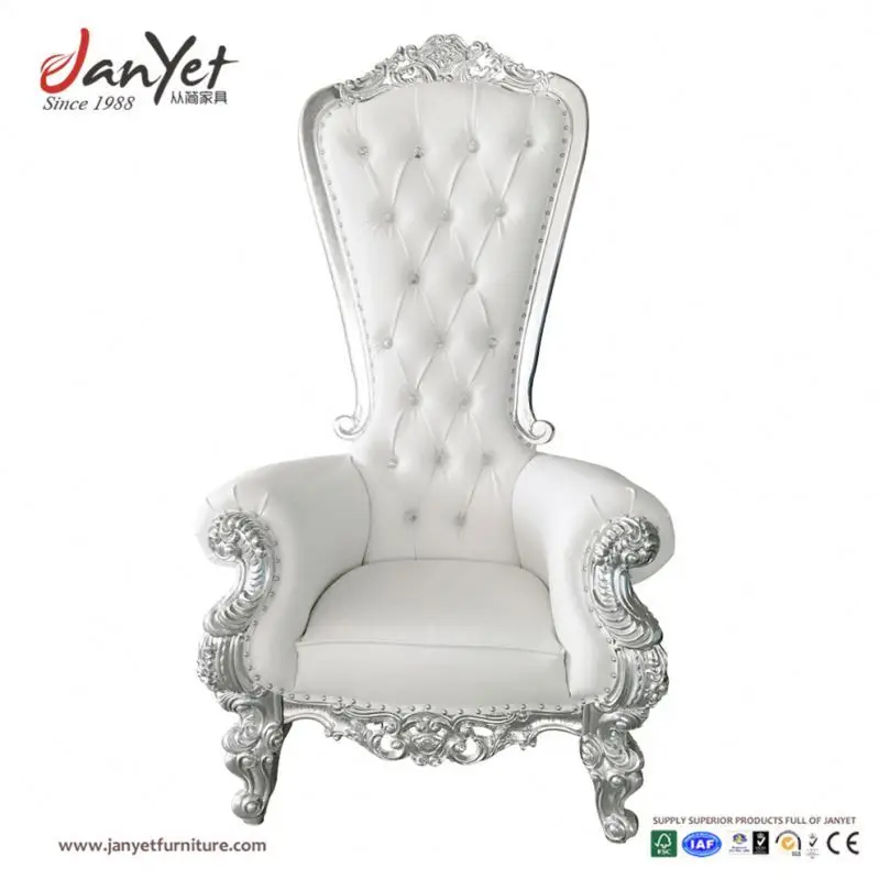 Discount Cheap Durable King And Queen Throne Chairs For Rent In