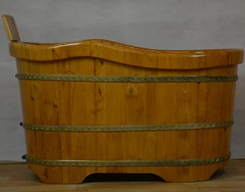 
Innovative product wood bath tubs trade guarantee spa bath barrel bath tub with seat 