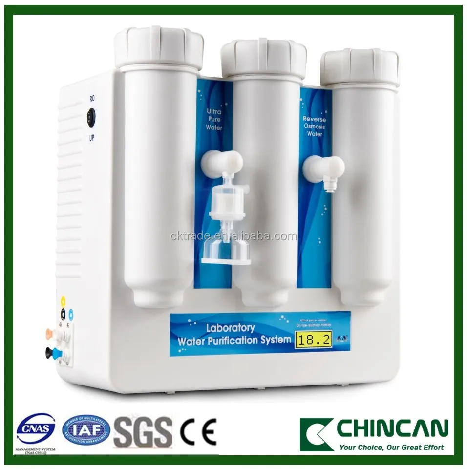 Smarts Series Laboratory Ro,Ultra Pure Water System (tap Water Inlet