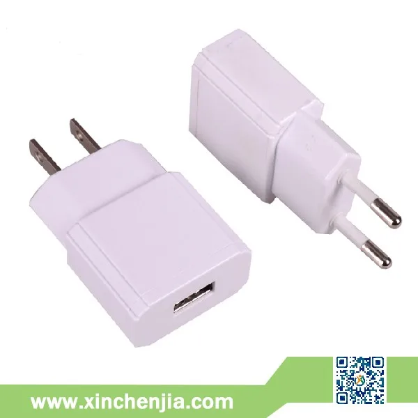 EU/US/AU/UK AC110-220v daul usb port for phone wall charger