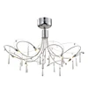 Hotel Wedding Deco Art Living Room chrome color G4 Light Chandelier Lighting