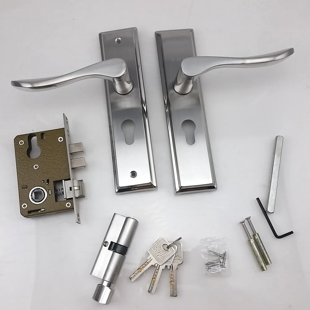 Stainless Steel Door Handle Lock - Buy Door Locks,Door Locks And ...