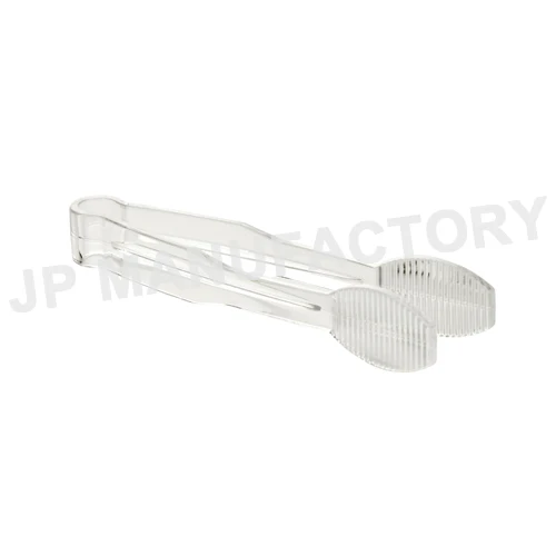 16cm Clear Ice Tong Small 16cm Cheap Plastic Tong Durable Acryilc