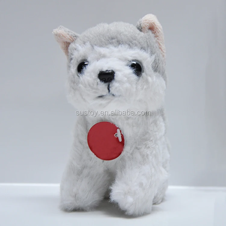 howling wolf plush toy