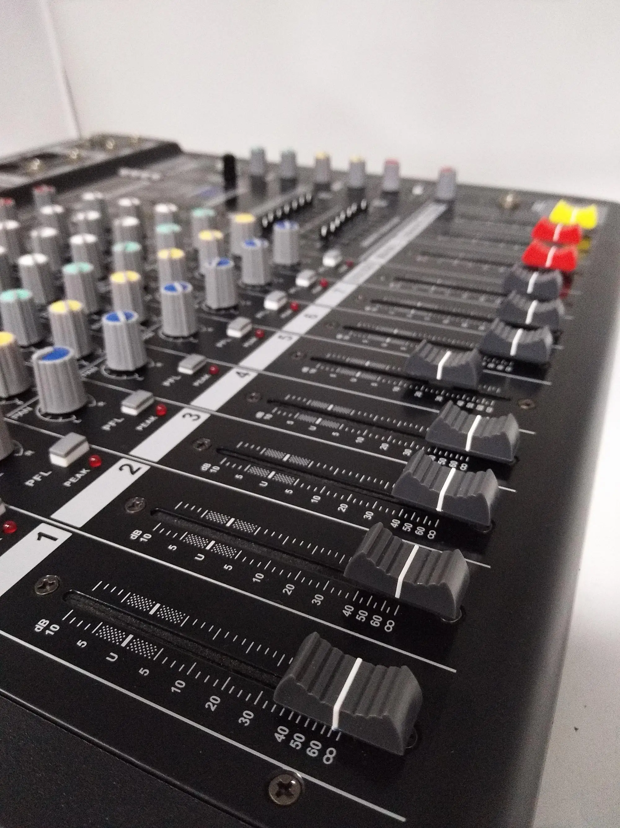 Consola de dj de interfaz de audio USB mezclador de karaoke de alta calidad