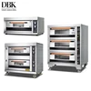 DBK Professional Bakery Equipment stainless steel electric deck oven for bread