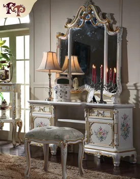 Antique Reproduction French Furniture Style Dressing Table Antique Reproduction French Furniture Style Dressing Table