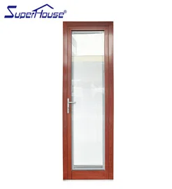 Superhouse Interior and exterior AS2047 high quality double glass aluminium sliding heavy door with German brand hardware