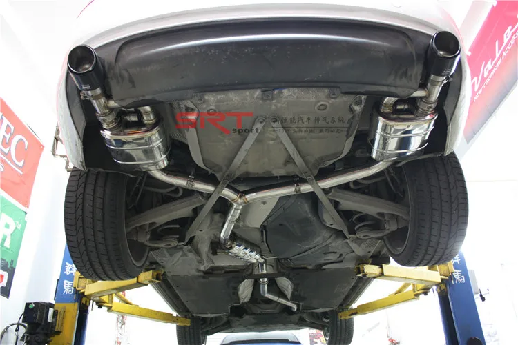 Exhaust System Muffler For Audi A5 S5 Cat Back With Valve Control And