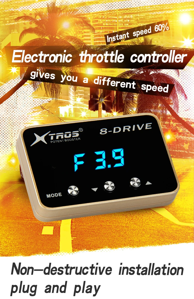 Automotive Ecu Control Devices Car Speed Control Unit 8drive Throttle