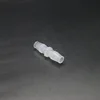 1/4" straight pipe connected PP fittings