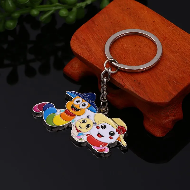 soft enamel keychain