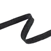 New Fashion Black Macrame 18k Gold Micro Pave Customize Rope Bracelet For Men 4 mm Beads Braided Jewelry