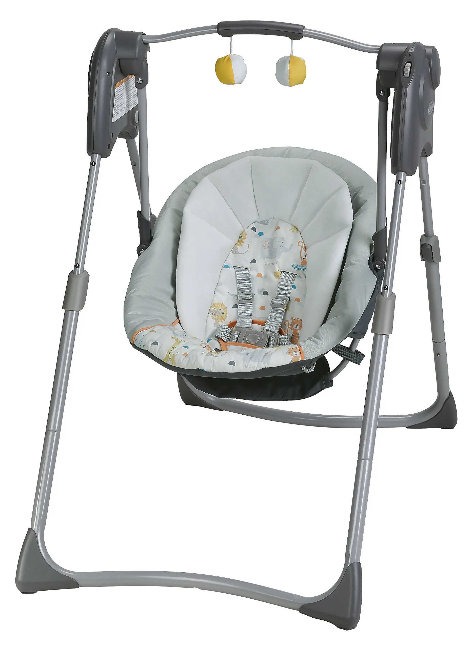 small portable baby swing
