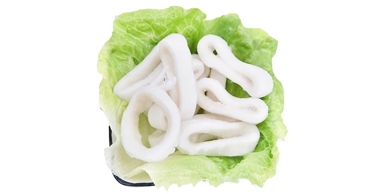 IQF and bulk pack dosidicus gigas frozen calamari squid ring