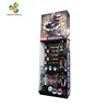 Professional Customized POS Advertising Supermarket Promotion Cardboard Floor Display with Hooks for Baseball Equipment