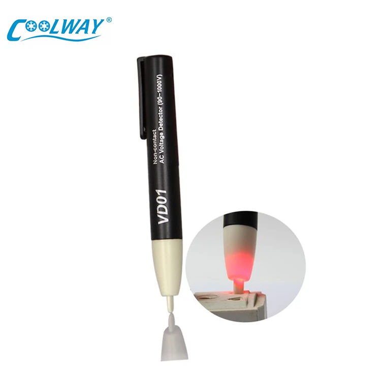 Pocket-Sized Hot Sale Electrical Voltage Detector Pen Tester Pen Electric Indicator LED Outlet Voltage Dectetor Sensor