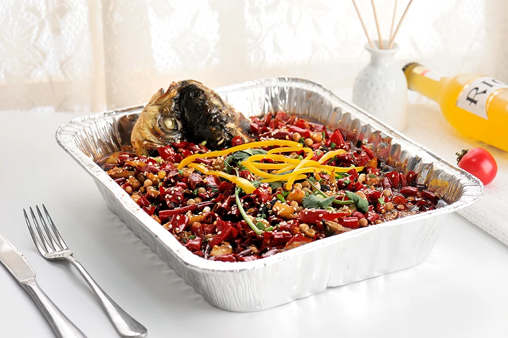 food baking disposable aluminum foil pizza pan baking pans