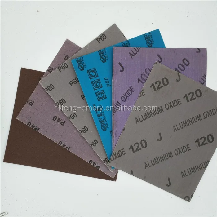 Emery Cloth Aluminium Oxide Abrasive Cloth Sheet For Hand Use Buy