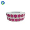 Printing Custom Adhesive Printed Waterproof Logo Roll Round Color Vinyl Dot Sticker Labels