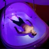 water massage floating swimming pool bed capsule pod hydro jet massage bed spa capsule hydro massage