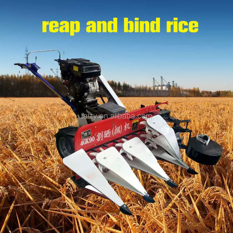 Wheat Reaper Binder Rice Cutting And Binding Machine In India Price