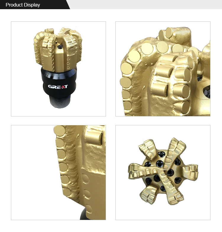 Great 6blades Diamond Drill Bit For Oil And Gas Drilling Industry Buy