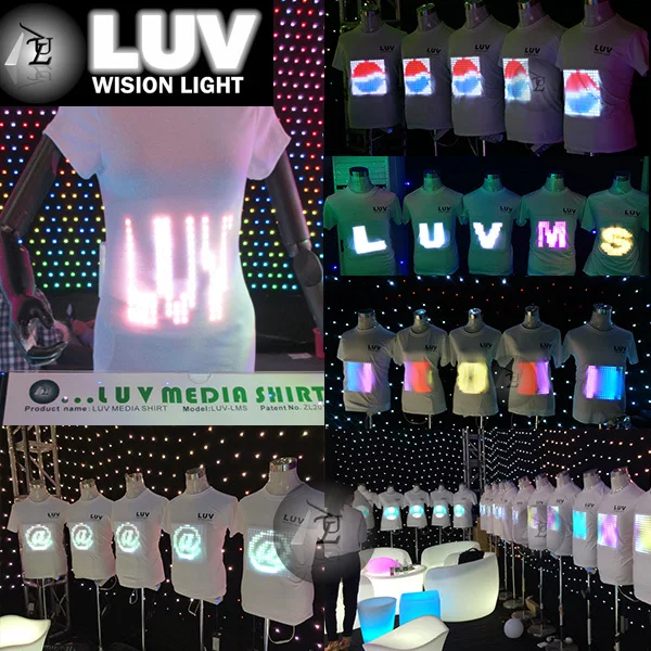 custom light up shirts