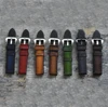 Handmade vintage genuine leather watch strap brush color 18 20 22 24mm brown watch band