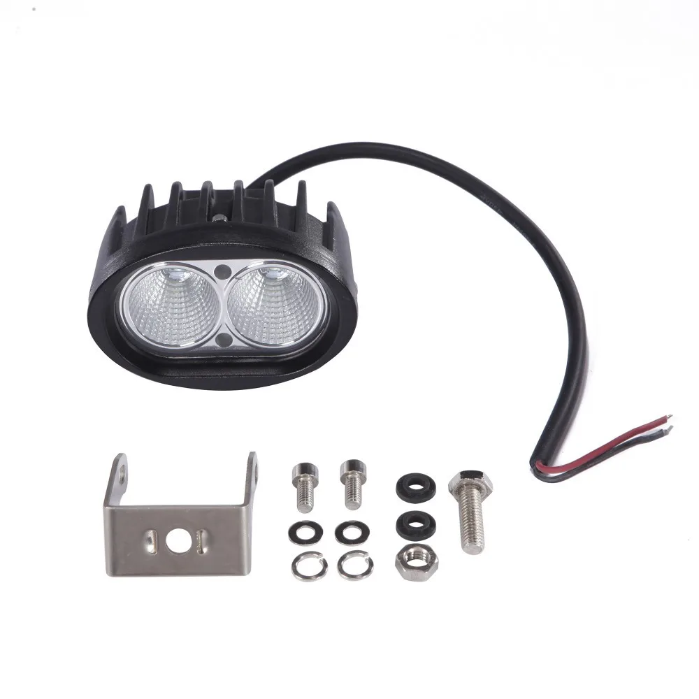 Waterproof Motorcycle Led Headlamp 12v Or 24v Moto Spotlight 6000k ...