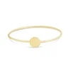sterling silver personalized jewelry dot signet tiny rings for women