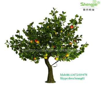 China Make Sjd017 Outdoor Led Trees Lighted Decorative Artificial Guava Fruit Trees With Lights For Sale Buy Decorative Led Fruit Trees China Make