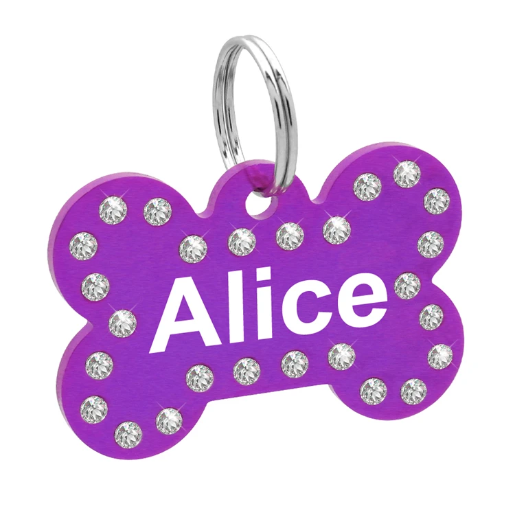 Custom Personalized Crystals Pet Kitten Dog Id s Buy Name Dog Dog Engraver Customized Dog Product On Alibaba Com