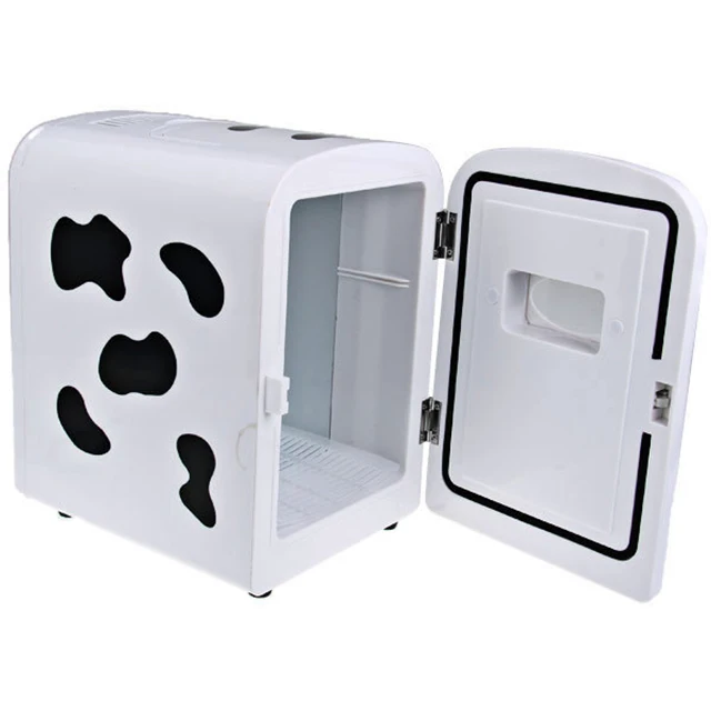 4 Liter Susu Sapi Portable Kulkas Mini Ref Cooler Hangat untuk Mobil Rumah dan Kantor