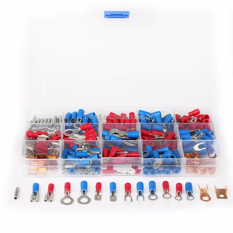 300pcs Assorted Butt Connector Set Auto Electrical Wire Insulated ...