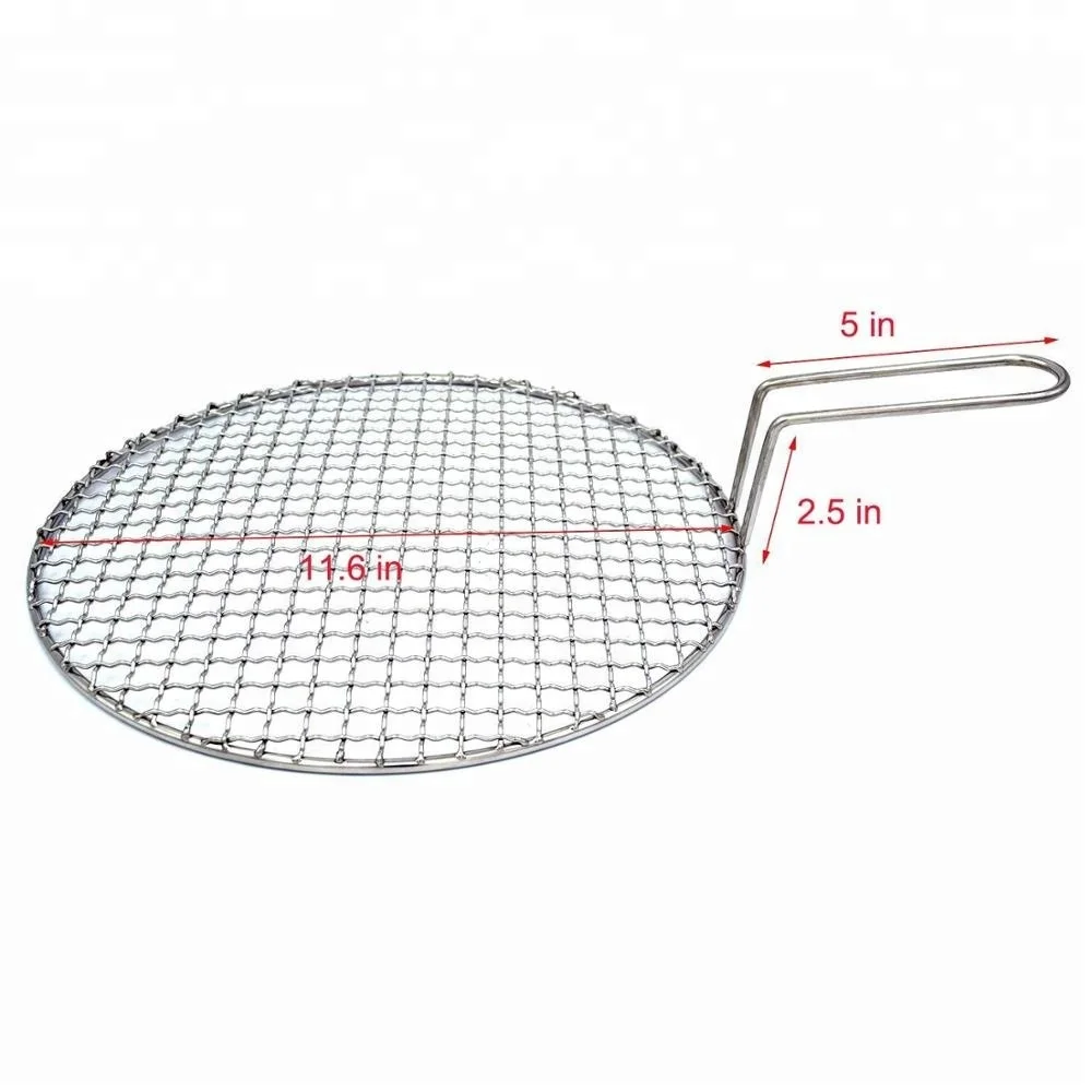 Square Stainless Steel Barbecue Bbq Wire Mesh Grill Rack Buy Bbq